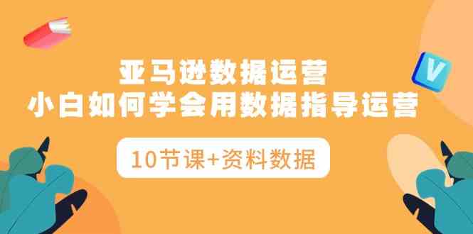 （10158期）亚马逊数据运营，小白如何学会用数据指导运营（10节课+资料数据）-唐人网创