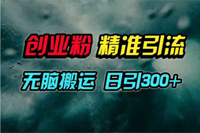 （9875期）视频号纯搬运日引300+创业粉教程！-唐人网创