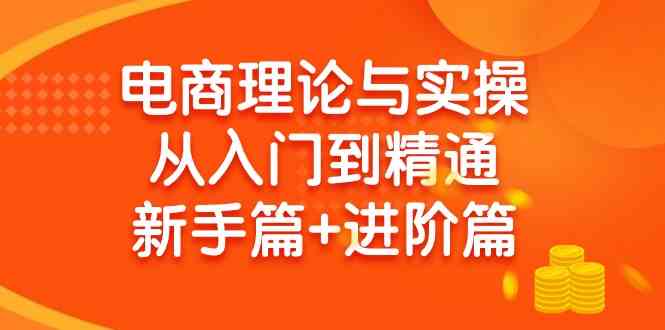 （9576期）电商理论与实操从入门到精通 新手篇+进阶篇-唐人网创