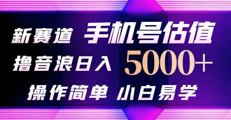 （10154期）抖音不出境直播【手机号估值】最新撸音浪，日入5000+，简单易学，适合…-唐人网创