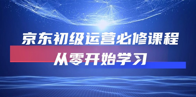 （10261期）京东初级运营必修课程，从零开始学习-唐人网创