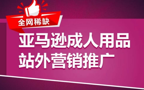 亚马逊成人用品站外营销推广，​成人用品新品推广方案，助力打造类目爆款-唐人网创